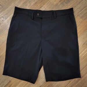 J.Lindeberg Vent Tight Golf Shorts Mens 32 Black Breathable Performance